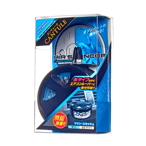 Набор - ароматизатор меловой SPIRIT REFILL + холдер на дефлектор AIR SPENCER CANTULE - MARINE SQUASH R11