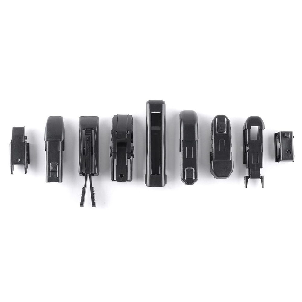 Щетка стеклоочистителя Autovirazh, AV-255, бескаркасная, мультиадаптер, 50 см/20", AV-002017