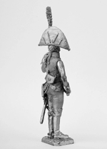 Оловянный солдатик Унтер офицер прусского кирасирского полка 1806 год