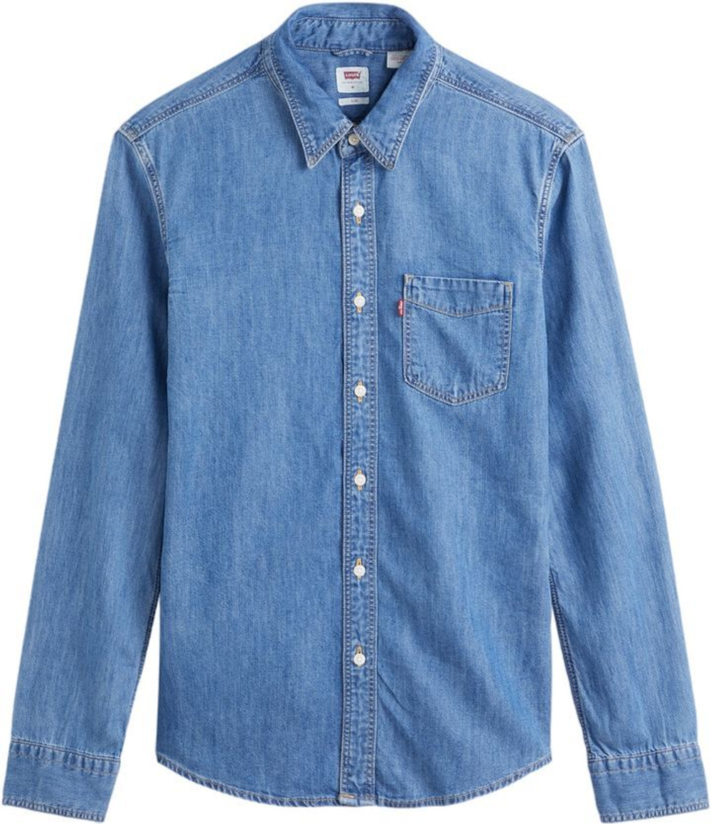 Рубашка Levis Levi's Original SUNSET 1 PKT SLIM COTTON TENCEL MID WO