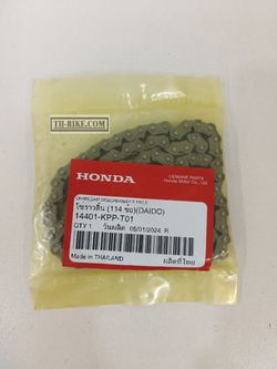 14401-KPP-T01 (14401-KPP-901) CHAIN, CAM (114L) (DAIDO). Honda CBR150
