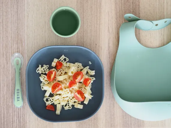 Набор посуды Beaba Coffrey Repas Silicone Mineral