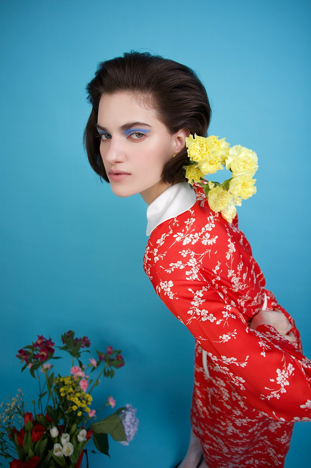 Платье «Гвоздика 2.0», красный