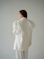 Пиджак "Моя нежность" в жемчужном