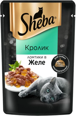 Sheba желе Кролик 75г.*28шт.