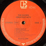 The Doors - Greatest Hits (Германия 1982г.)
