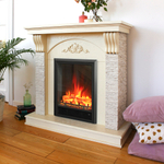 Каминокомплект Real Flame Corfino WT с очагом Eugene