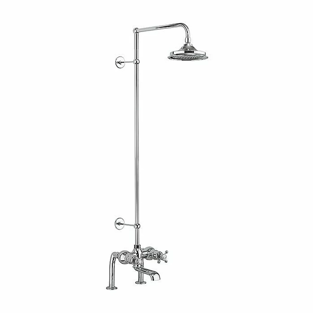 Душевая система Burlington Tay T2DS верхний душ 236
