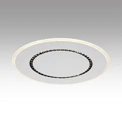 7663/44L MITRA LED SN 60 Светильник пластик/белый LED 44Вт 3000-4000-6000K D600 IP20 пульт ДУ COSMO