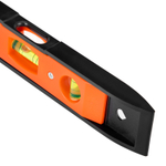 Уровень, 225 мм, 3 глазка, пластмассовый "Торпедо" (II) Sparta