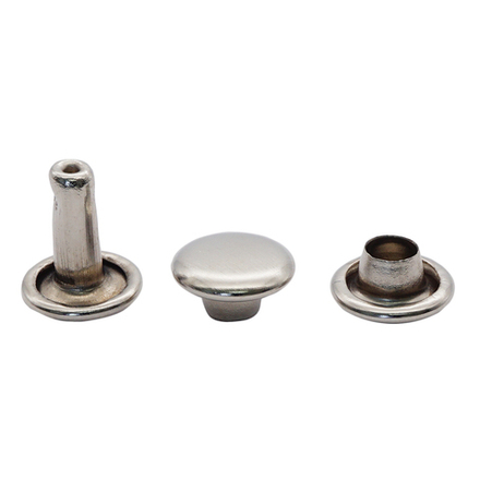 Хольнитен двухсторонний 6мм Комплект 10шт цвет никель