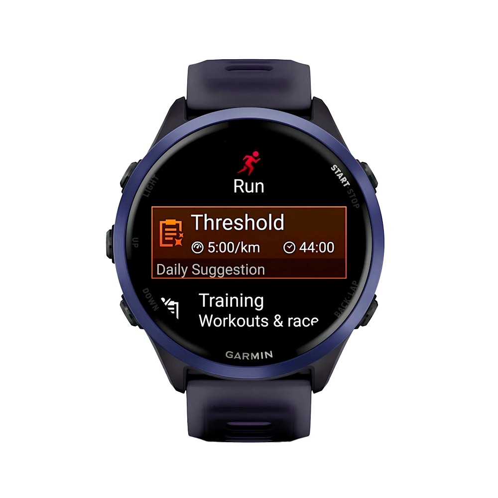 Умные часы Garmin Forerunner 570, 47mm, Indigo Imperial Purple / Indigo Band (010-02971-02)