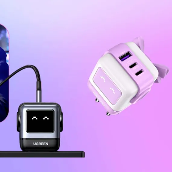 UGREEN CD361 Nexode RG 65W Robot GaN EU Purple