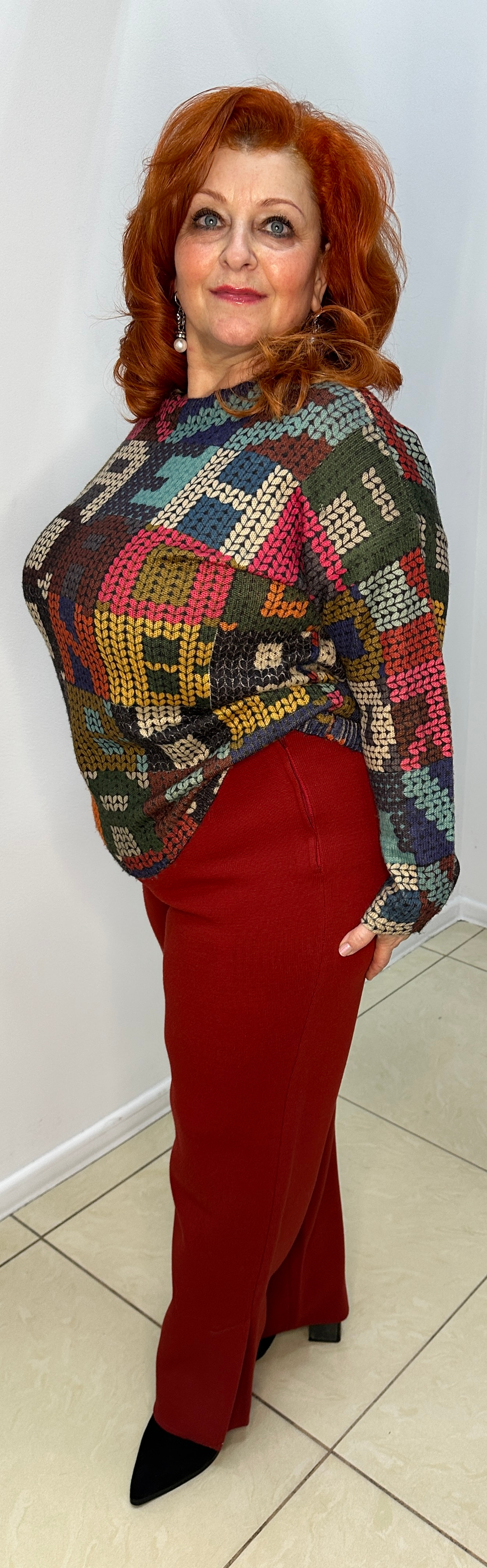 Трикотажные женские брюки