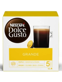 Кофе капсульный Nescafe Dolce Gusto Grande, для системы Dolce Gusto, 16 шт