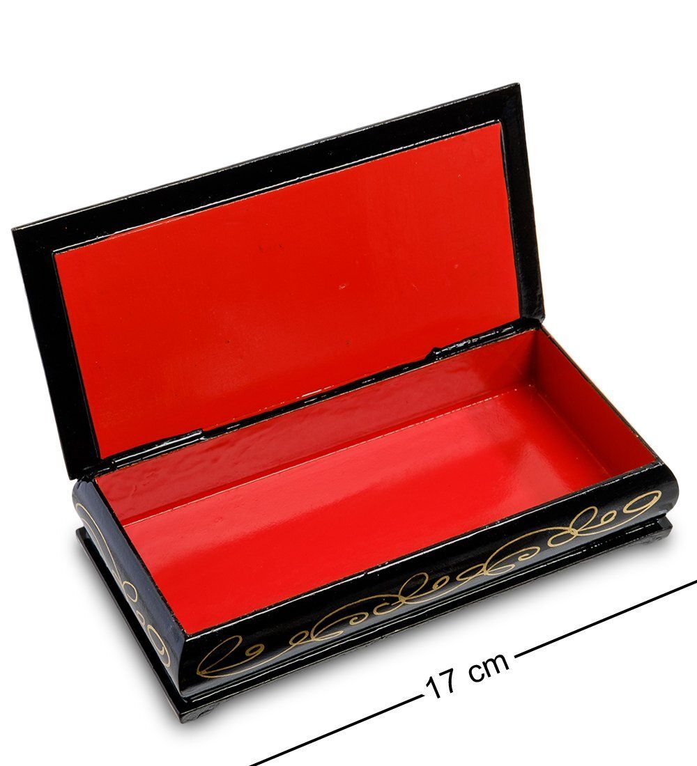 Народные промыслы ШК-11/12-A Шкатулка-купюрница в технике декупаж (8х17х4)