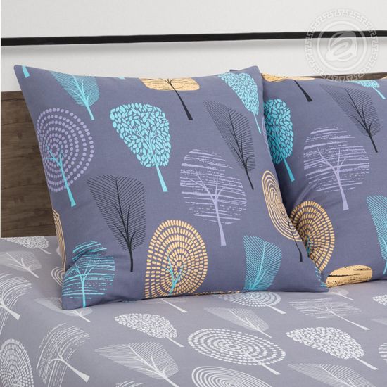 Полуторный комплект постельного белья Фэнтези бязь Премиум наволочки 70x70 см