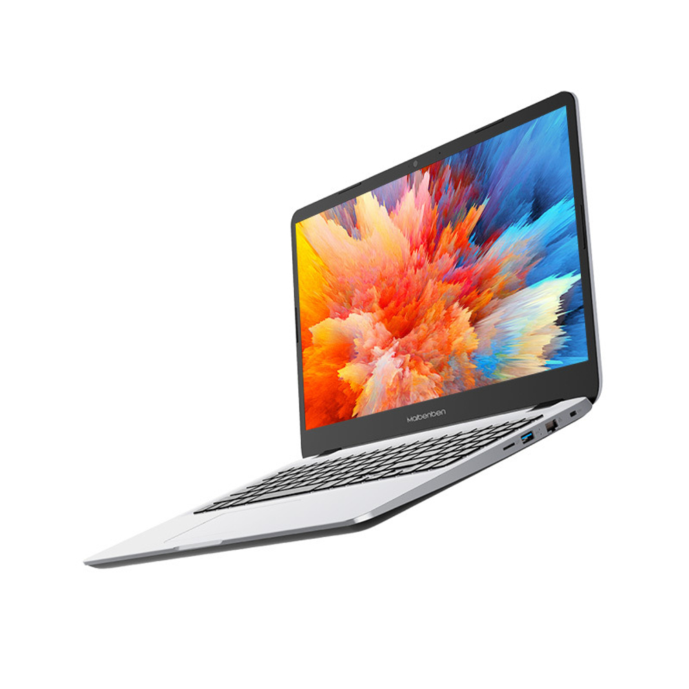 Ноутбук  Maibenben M543 15.6 ", Ryzen 3, 8 Гб RAM, 512 Гб SSD, Radeon Graphics, Серебристый