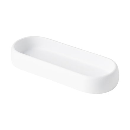 Подставка для ванных принадлежностей Slim, белая, малая