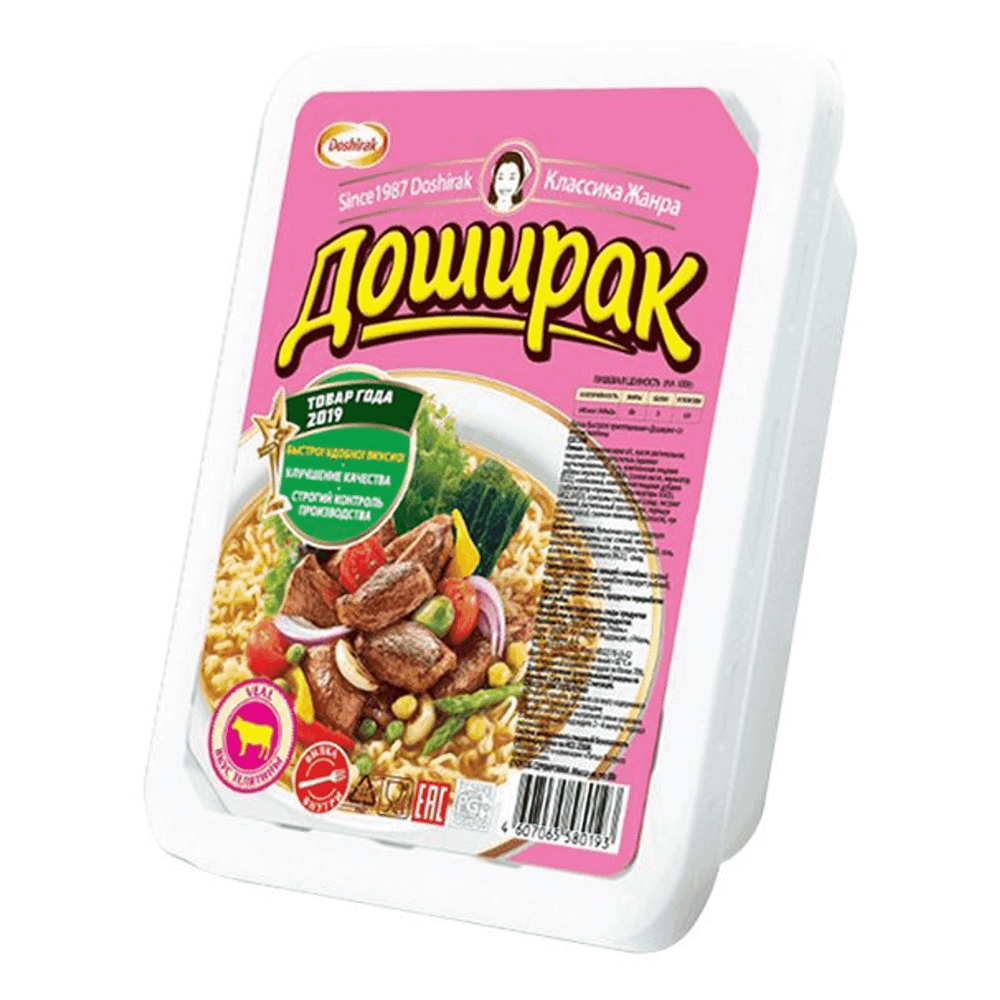 Доширак 90гр *24 ТЕЛЯТИНА