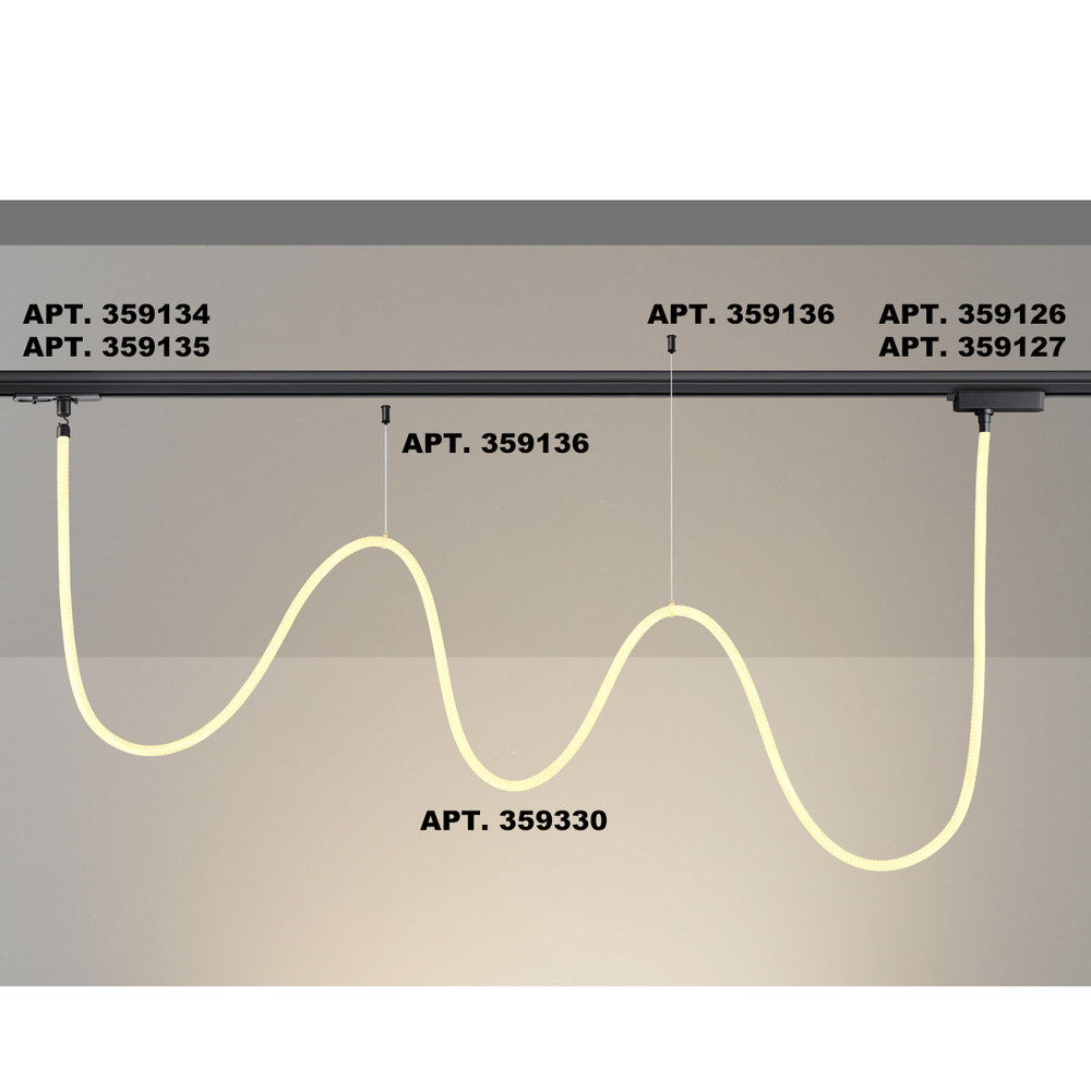 Светильник светодиодный Novotech RAMO 359330 KONST NT24 000, 38W 3000K 3м