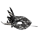 Маска карнавальная "Загадка ночи", черный (Серпантин)
