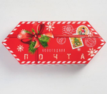 Сборная коробка-конфета «Новогодняя почта», 9,3 × 14,6 × 5,3 см 4381607