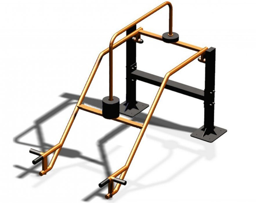 Уличный тренажер с изменяемым весом нагрузки Становая тяга YT009