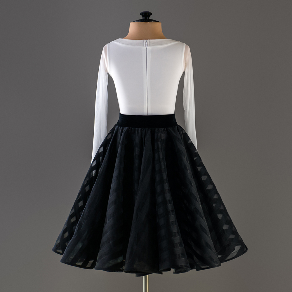 юбка в полоску