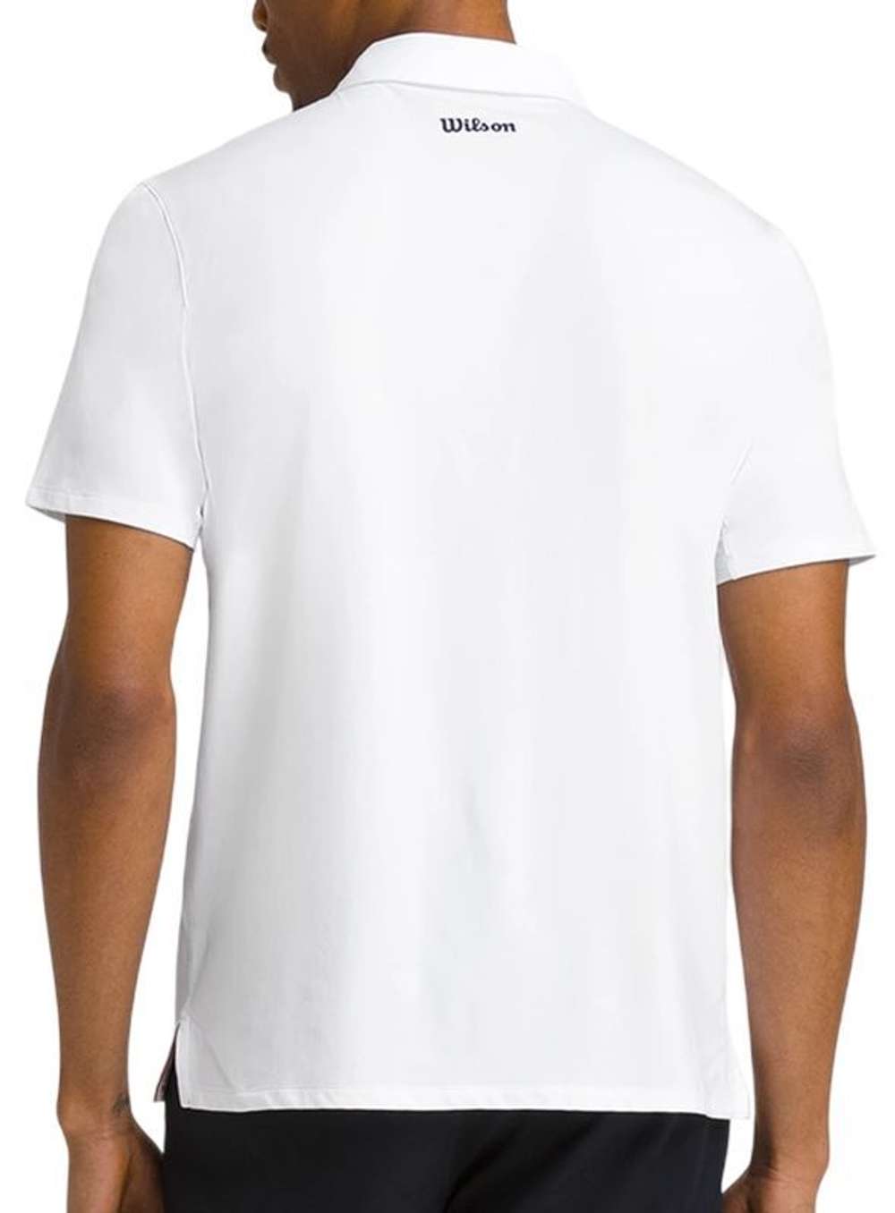 Мужское теннисное поло Wilson League - белый