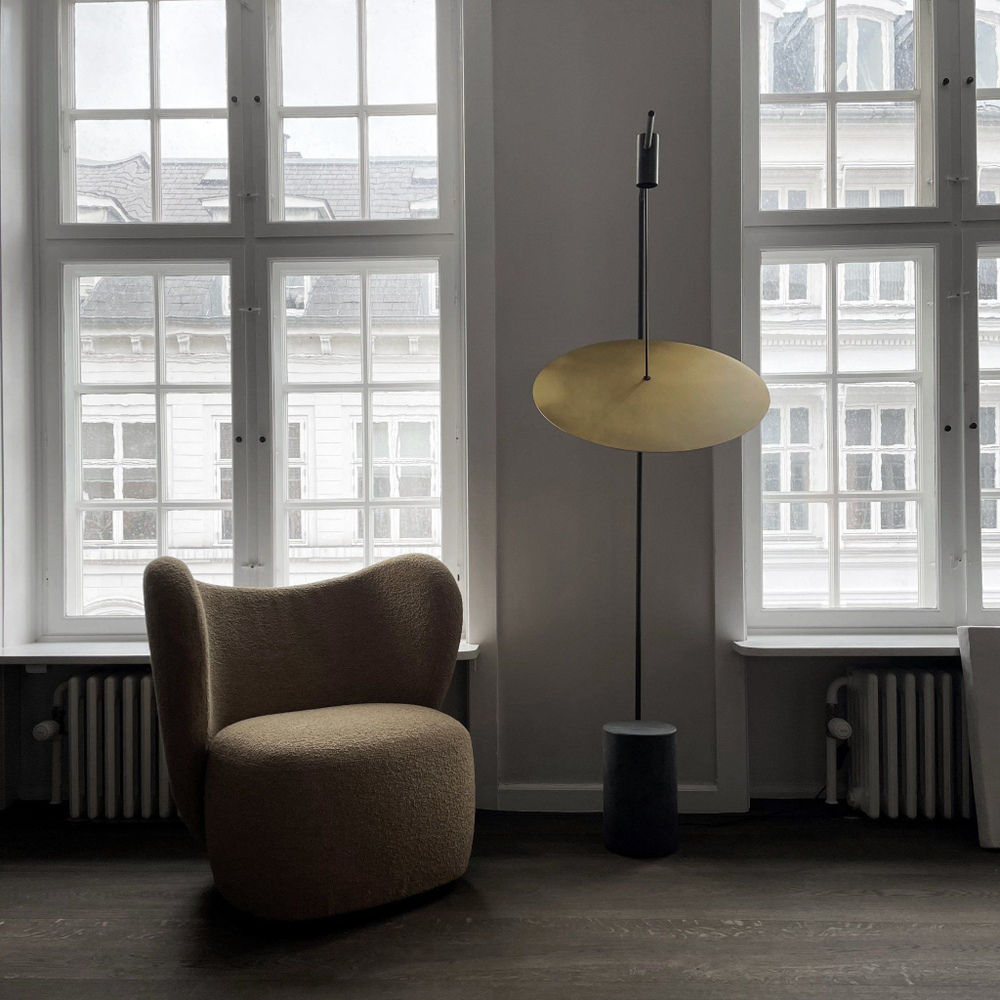 Floor design lamp The moon by 101 Copenhagen
