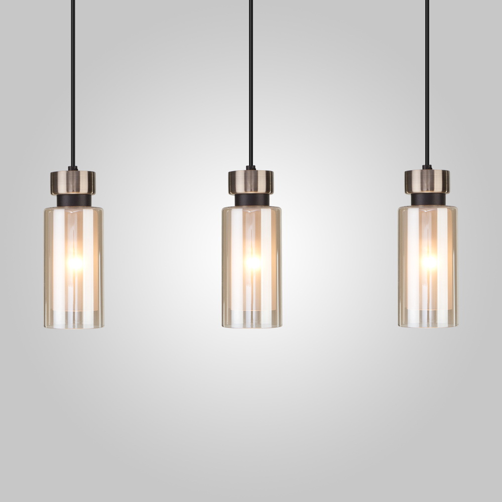 Подвесной светильник 50115/3 черный