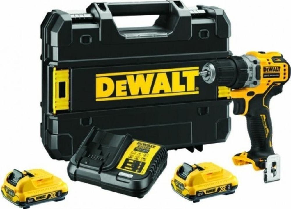 Аккумуляторная дрель-шуруповерт DeWALT DCD701D2 бесщеточная DCD701D2-QW