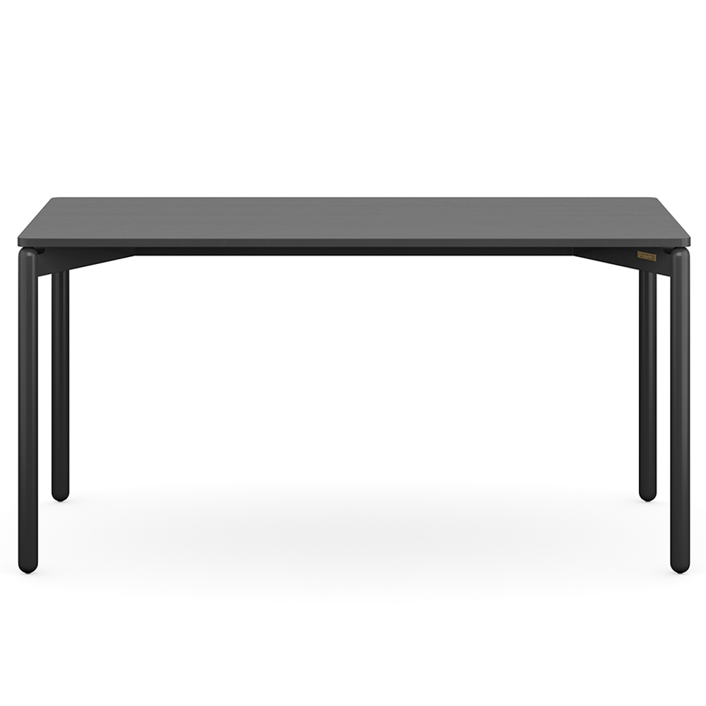 Стол обеденный saga, 75х150 см, темно-серый