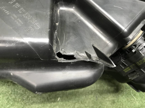 Битая Фара правая Nissan Qashqai 2 j11 (17-23) LED