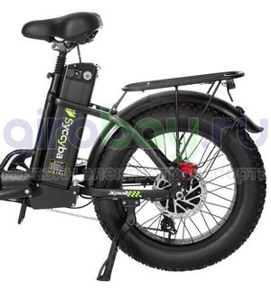 Электровелосипед Syccyba F11 Pro Dual 48V/23Ah (полный привод) - Черный обод фото №13