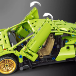 Конструктор спортивный автомобиль супергоночная машинка "TECHNIC Machinery, Sciences and Technology" 587 деталей