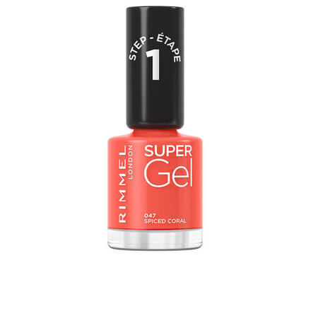 SUPER GEL nail polish #047-spiced coral 12 ml