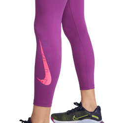 Leginsy Nike Graphic 7/8 Tight - Фиолетовый