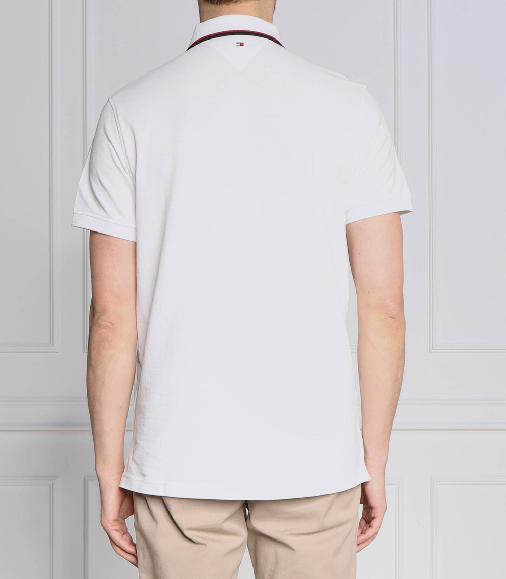 поло brand love logo reg поло Tommy Hilfiger - белый(MW0MW29525)