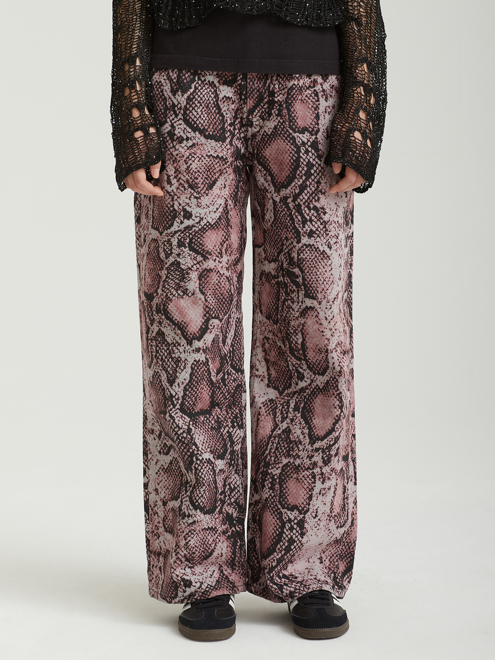 Женские Джинсы Release Pink Snake Wash