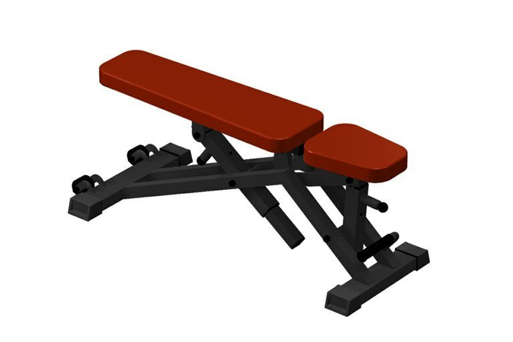 Скамья универсальная мобильная Серый