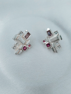 Серьги "Нью-Йорк" из коллекции "Ералаш"