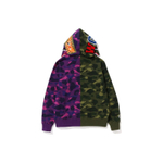 A BATHING APE Color Camo Shark Full Zip Hoodie FW22