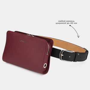 Сумка Emilie из кожи теленка, зеленого цвета