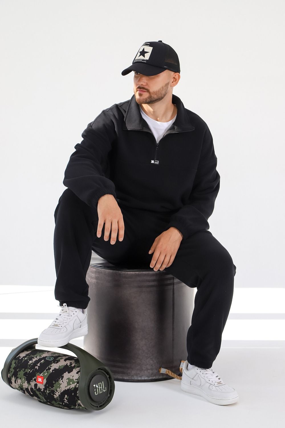 Костюм мужской Соломон-2 Виотекс ЧЁРНЫЙ