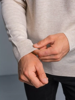 Джемпер Турция тонкий теплый с горлом