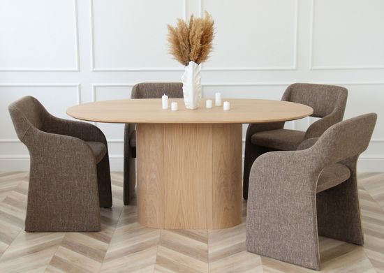 Стол обеденный Type овальный 160*95 см (натуральный дуб)