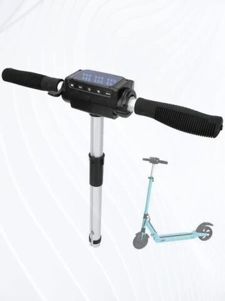 Руль в сборе для электросамоката Kugoo S3, S3 Pro (ручки, грипсы, курки, пластик)