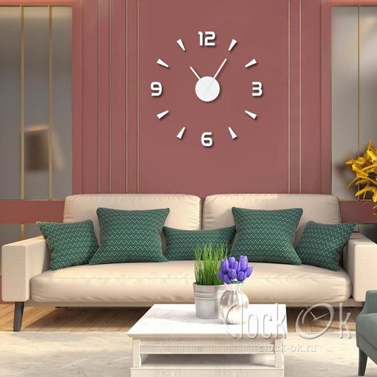 Настенные 3D часы Divide